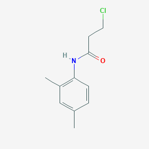 molecular formula C11H14ClNO B1350988 3-chloro-N-(2,4-dimethylphenyl)propanamide CAS No. 39494-04-7