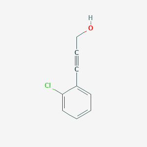molecular formula C9H7ClO B1350998 3-(2-Chlorophenyl)prop-2-yn-1-ol CAS No. 80151-26-4