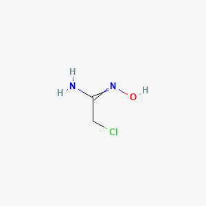 molecular formula C2H5ClN2O B1351000 (1Z)-2-chloro-N'-hydroxyethanimidamide 