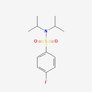 molecular formula C12H18FNO2S B1351007 N,N-Diisopropyl 4-fluorobenzenesulfonamide CAS No. 544460-63-1