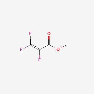 molecular formula C4H3F3O2 B1351019 Methyl 2,3,3-trifluoroacrylate CAS No. 392-41-6