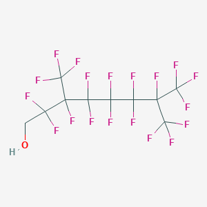 molecular formula C10H3F19O B1351026 2,2,3,4,4,5,5,6,6,7,8,8,8-Tridecafluoro-3,7-bis(trifluoromethyl)octan-1-ol CAS No. 232587-50-7