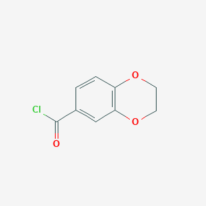 molecular formula C9H7ClO3 B1351032 2,3-Dihydro-1,4-benzodioxine-6-carbonyl chloride CAS No. 6761-70-2