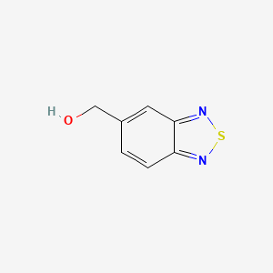 molecular formula C7H6N2OS B1351038 2,1,3-Benzothiadiazol-5-ylmethanol CAS No. 89795-51-7