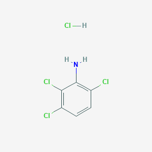 molecular formula C6H5Cl4N B13510384 2,3,6-Trichloroaniline hydrochloride 