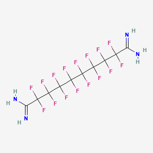 molecular formula C10H6F16N4 B1351040 Perfluorosebacamidine CAS No. 865-94-1