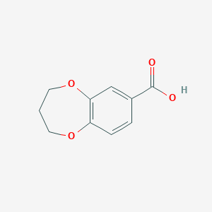 3,4-dihydro-2H-1,5-benzodioxepine-7-carboxylic acid