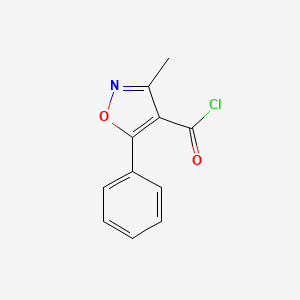 3-Methyl-5-phenyl-4-isoxazolecarbonyl chloride