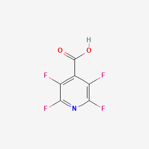 molecular formula C6HF4NO2 B1351057 2,3,5,6-Tetrafluoroisonicotinic acid CAS No. 2875-10-7