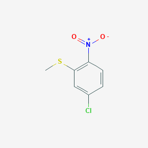4-Chloro-2-(methylthio)-1-nitrobenzene