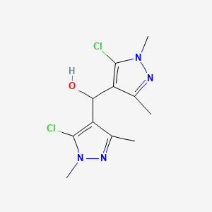 Bis(5-chloro-1,3-dimethyl-1H-pyrazol-4-yl)methanol