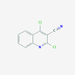molecular formula C10H4Cl2N2 B1351073 2,4-二氯喹啉-3-碳腈 CAS No. 69875-54-3