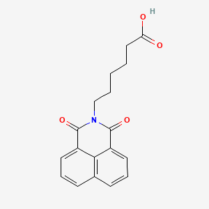 molecular formula C18H17NO4 B1351078 6-(1,3-dioxo-1H-benzo[de]isoquinolin-2(3H)-yl)hexanoic acid CAS No. 202805-07-0