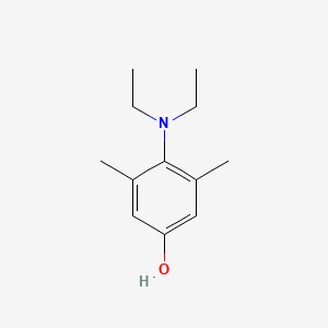 molecular formula C12H19NO B13510854 4-(Diethylamino)-3,5-dimethylphenol 