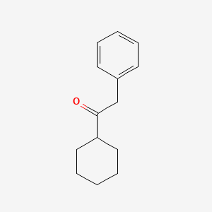 molecular formula C14H18O B1351086 1-Cyclohexyl-2-phenylethanone CAS No. 61259-29-8