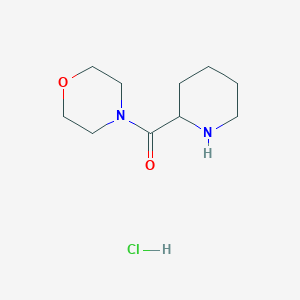 molecular formula C10H19ClN2O2 B1351091 Morpholino(2-piperidinyl)methanone Hydrochloride CAS No. 690634-79-8