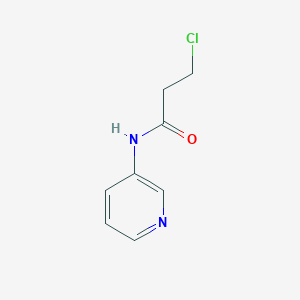 3-chloro-N-pyridin-3-ylpropanamide
