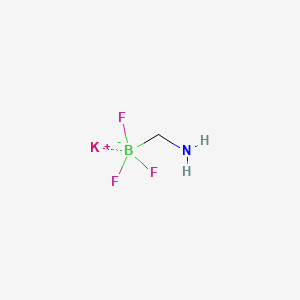 molecular formula CH4BF3KN B13511064 Potassium (aminomethyl)trifluoroborate 
