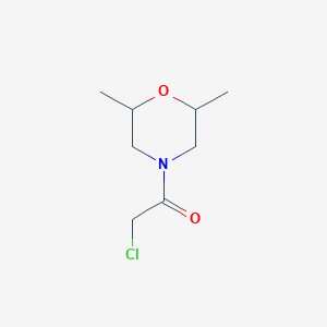 2-Chloro-1-(2,6-dimethyl-morpholin-4-yl)-ethanone