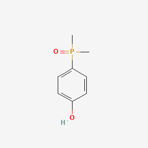 molecular formula C8H11O2P B13511154 4-(Dimethylphosphoryl)phenol 