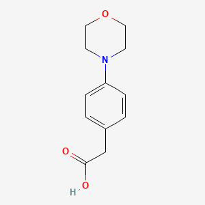 2-(4-morpholin-4-ylphenyl)acetic Acid