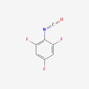 molecular formula C7H2F3NO B1351153 2,4,6-三氟苯基异氰酸酯 CAS No. 50528-80-8