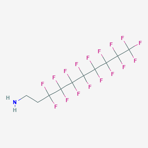 molecular formula C10H6F17N B1351156 1H,1H,2H,2H-Perfluorodecylamine CAS No. 30670-30-5