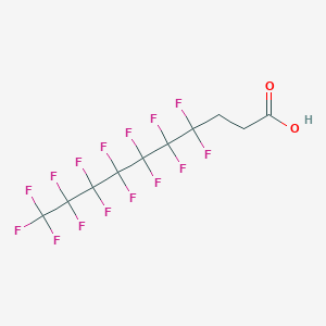 molecular formula C10H5F15O2 B1351159 2H,2H,3H,3H-Perfluorodecanoic acid CAS No. 812-70-4