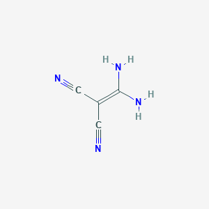 molecular formula C4H4N4 B1351163 2-(Diaminomethylidene)propanedinitrile CAS No. 1187-12-8
