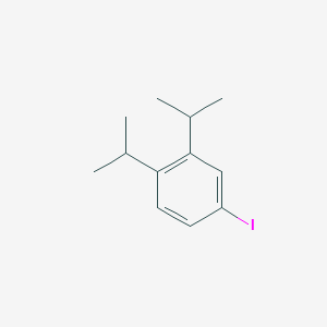 molecular formula C12H17I B13511646 4-Iodo-1,2-bis(propan-2-yl)benzene 