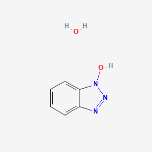 molecular formula C6H7N3O2 B1351183 1-Hydroxybenzotriazole hydrate CAS No. 80029-43-2