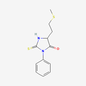 5-(2-(Methylthio)ethyl)-3-phenyl-2-thioxoimidazolidin-4-one