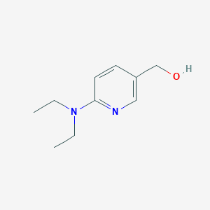 molecular formula C10H16N2O B1351233 [6-(Diethylamino)-3-pyridinyl]methanol CAS No. 690632-68-9