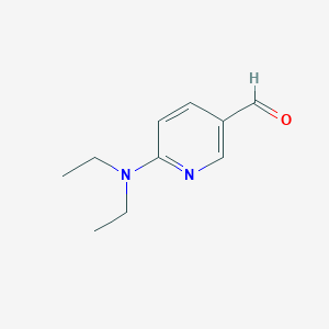molecular formula C10H14N2O B1351234 6-(Diethylamino)pyridine-3-carbaldehyde CAS No. 578726-67-7