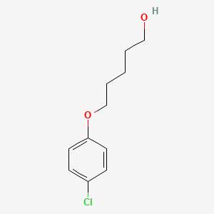 molecular formula C11H15ClO2 B1351236 5-(4-Chlorophenoxy)pentan-1-ol CAS No. 60222-71-1