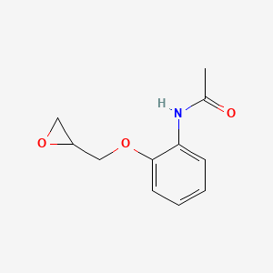 N-[2-(oxiran-2-ylmethoxy)phenyl]acetamide