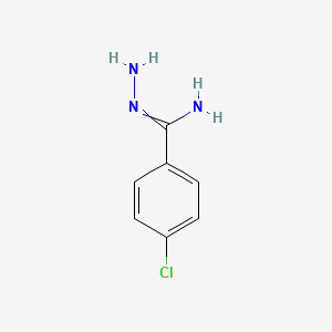 molecular formula C7H8ClN3 B1351267 4-Chlorobenzamidrazone CAS No. 36286-75-6