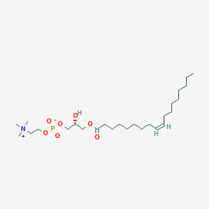 molecular formula C26H52NO7P B135127 1-(9Z-octadecenoyl)-sn-glycero-3-phosphocholine CAS No. 19420-56-5