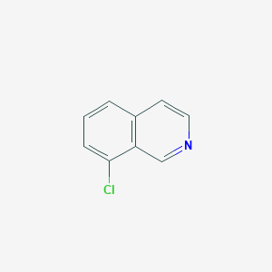 molecular formula C9H6ClN B135129 8-Chloroisoquinoline CAS No. 34784-07-1