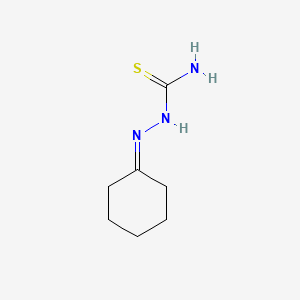 molecular formula C7H13N3S B1351297 (Cyclohexylideneamino)thiourea CAS No. 5351-77-9