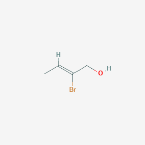 molecular formula C4H7BrO B13513022 (Z)-2-bromobut-2-en-1-ol CAS No. 52467-65-9
