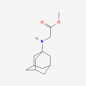 molecular formula C13H21NO2 B13513317 Methyl adamantan-1-ylglycinate 