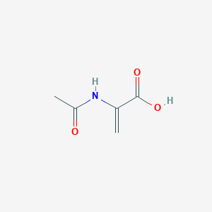 molecular formula C5H7NO3 B135135 2-Acetamidoacrylic acid CAS No. 5429-56-1