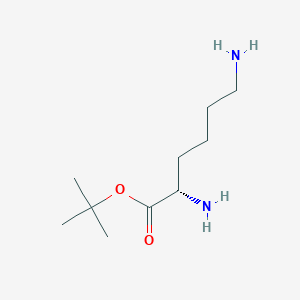 molecular formula C10H22N2O2 B13513700 tert-Butyl L-lysinate 