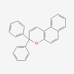 molecular formula C25H18O B1351415 3,3-Diphenyl-3H-benzo[f]chromene CAS No. 4222-20-2