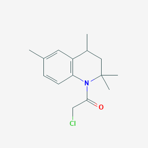 2-Chloro-1-(2,2,4,6-tetramethyl-3,4-dihydro-2H-quinolin-1-yl)-ethanone