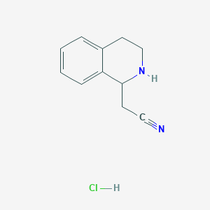 (1,2,3,4-Tetrahydro-isoquinolin-1-yl)-acetonitrile hydrochloride