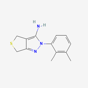 2-(2,3-Dimethylphenyl)-4,6-dihydrothieno[3,4-c]pyrazol-3-amine