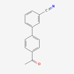 3-(4-Acetylphenyl)benzonitrile