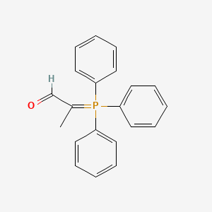 molecular formula C21H19OP B1351472 2-(Triphenylphosphoranylidene)propionaldehyde CAS No. 24720-64-7